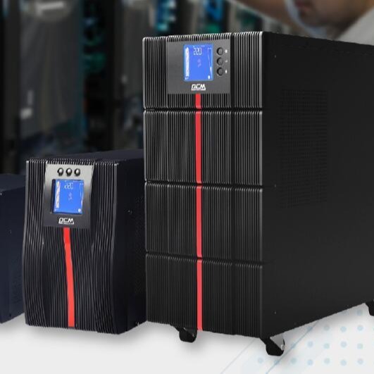 PCM UPS电源MAC-3000 3000W在线式 220V单单塔式不间断电源3KVA标机 数据机房
