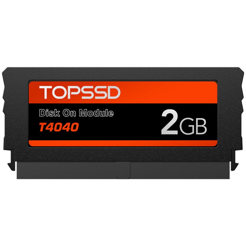 TOPSSD天硕T404040pin DOM工业电子硬盘 2GB模组盘 SLC电子盘 高稳定性超长寿命 军工品质匠心之选