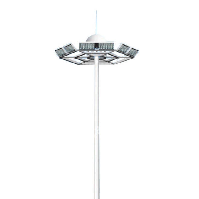 千度照明35米港口高杆灯定制 机场LED高杆灯16火400W 高速服务区高杆灯批发