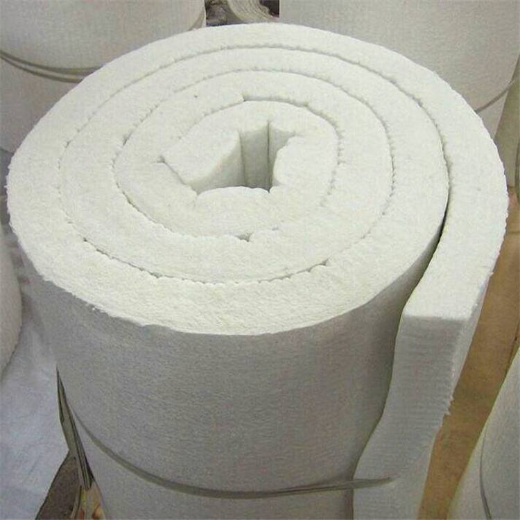 珠海硅酸铝保温纤维毯 8公分陶瓷纤维毯 硅酸铝耐火纤维毯图片