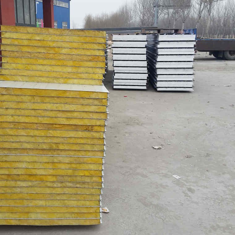 乌海市彩钢板 彩钢泡沫瓦楞屋面板定制 乌海彩钢岩棉复合板供应商图片