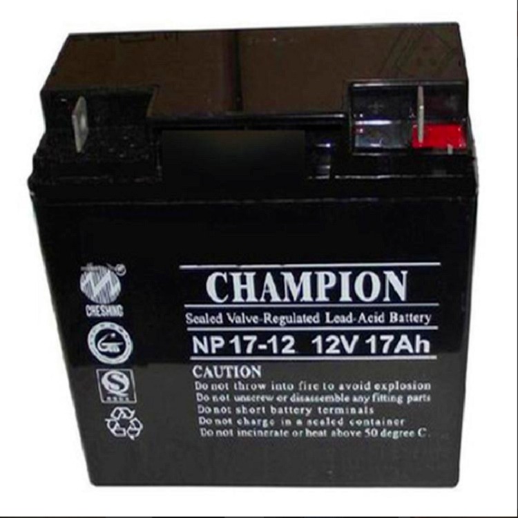 志成CHAMPION蓄电池NP17-12不间断电源12V17AH厂家直销