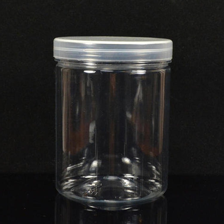 家用食品密封罐 博傲塑料 透明干货食品罐 广口瓶食品瓶 发货速度快