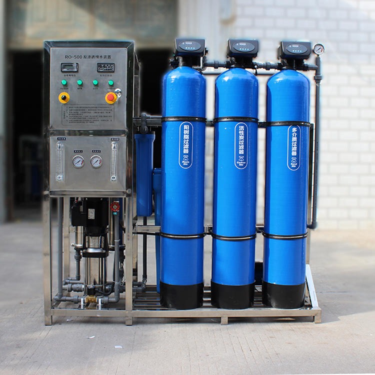 百斯特牌 小型纯净水设备 0.5吨直饮水设备 校园直饮水设备图片