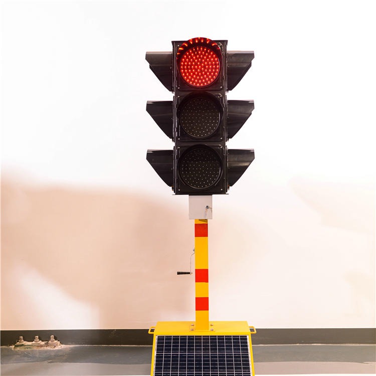 双明 太阳能拖车式信号灯 自动升级移动红绿灯 生产厂家