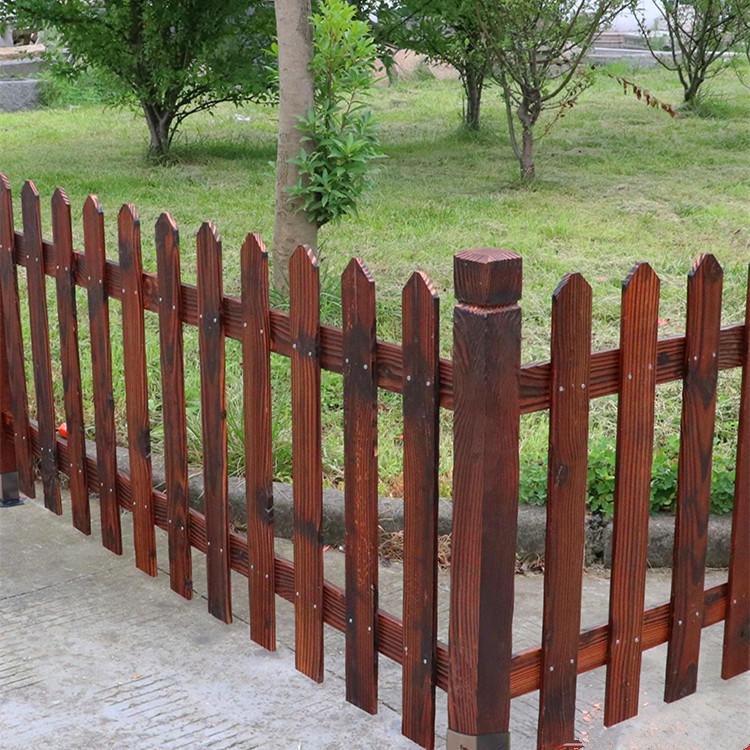 佳星木栅栏 生态木围栏 园艺木桩围栏 防腐木质护栏 厂家直销