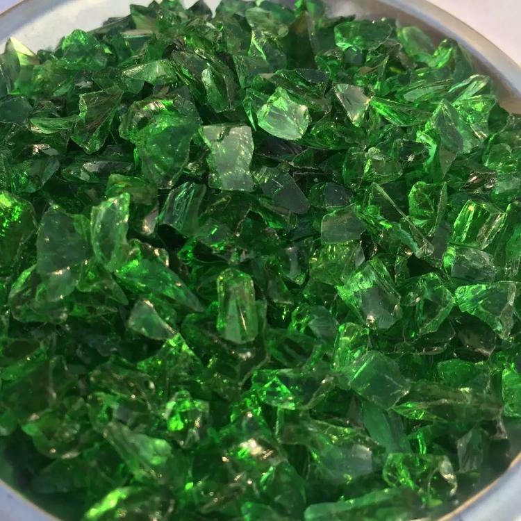 厂家供应  绿色玻璃珠  抛光玻璃珠  饰品用玻璃珠