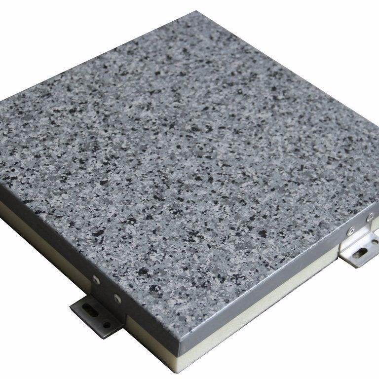 仿石材保温装饰一体板 保温节能装饰一体板、5公分真石漆岩棉一体板