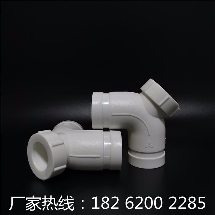 萍乡HDPE沟槽式超静音排水管 hdpe柔性承插排水管 hdpe三层复合排水管