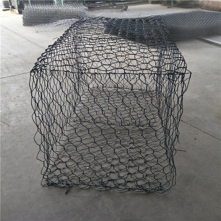 河道专用石笼网 水利工程格宾网笼 堤坡防护雷诺护垫 安平泰同石笼网厂家 生产直供