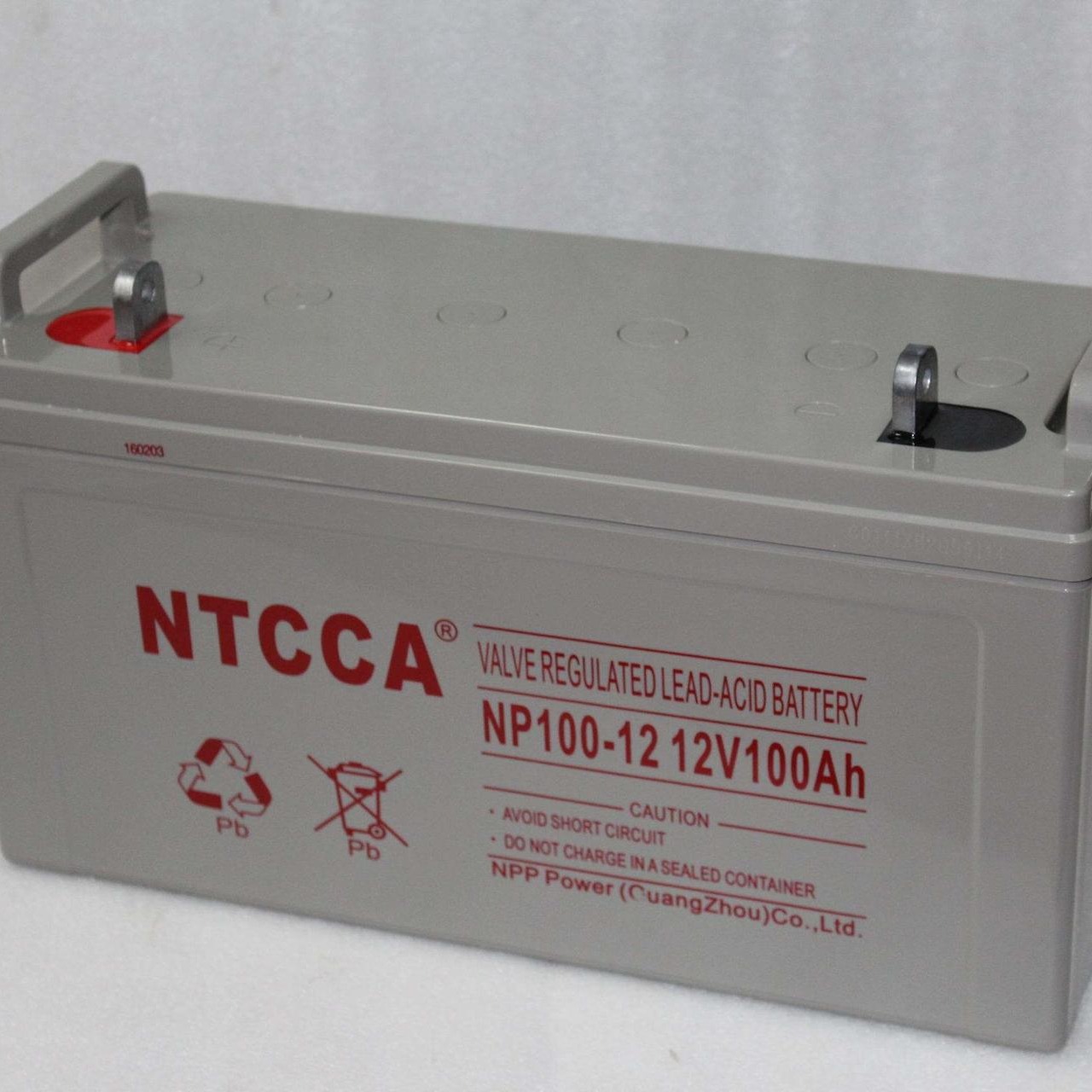 原厂NTCCA蓄电池NPG100-12 胶体电池 耐普电池12v100AH 太阳能电池 数据机房 直流屏用