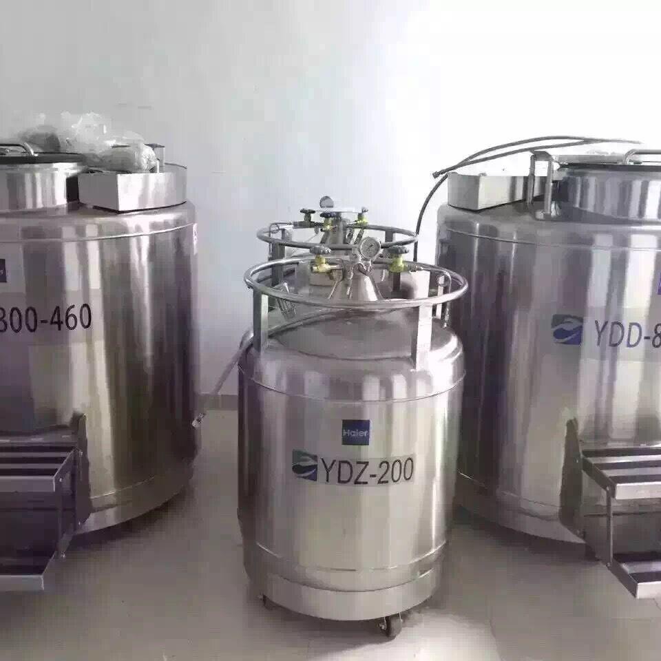 海尔快速样本储存 气相或液相供选  液氮罐系列不锈钢 1800升 YDD-1800-610 深圳液氮罐 生物样本库液氮罐