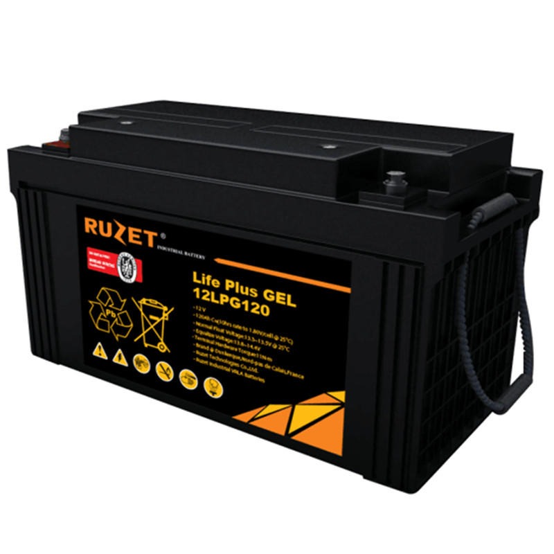 路盛RUZET蓄电池12LPG120路盛蓄电池12V120AH直流屏 UPS电源配套