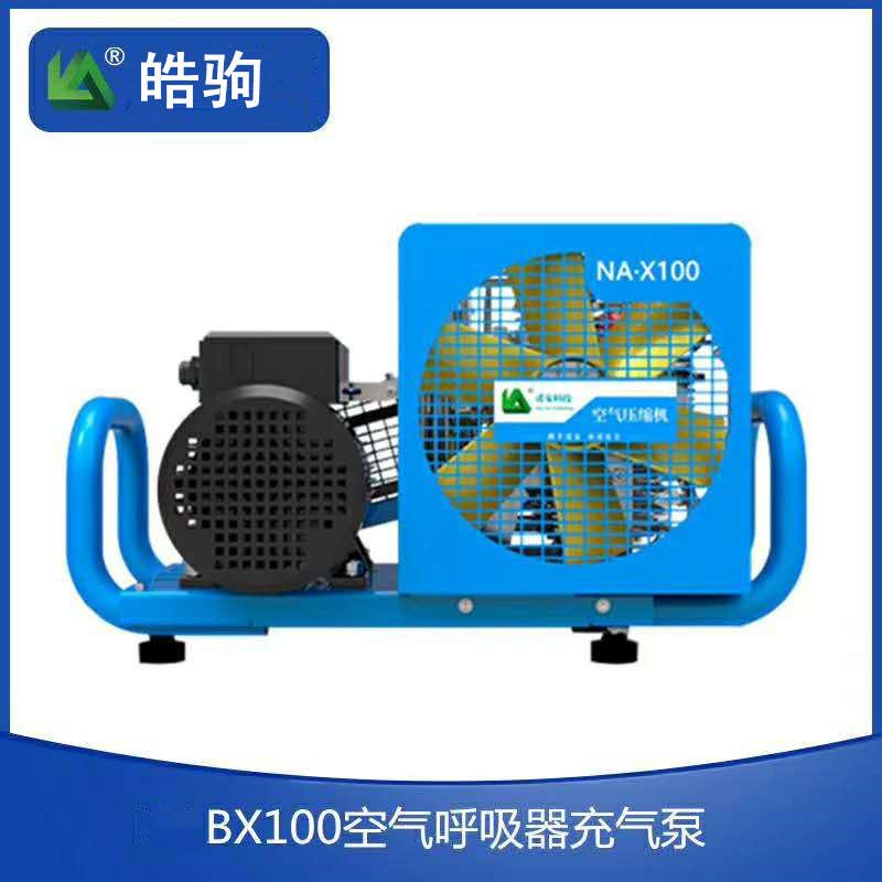 皓驹厂家专业生产 BX100 压缩空气充气泵 空气呼吸器充气泵 呼吸器填充泵
