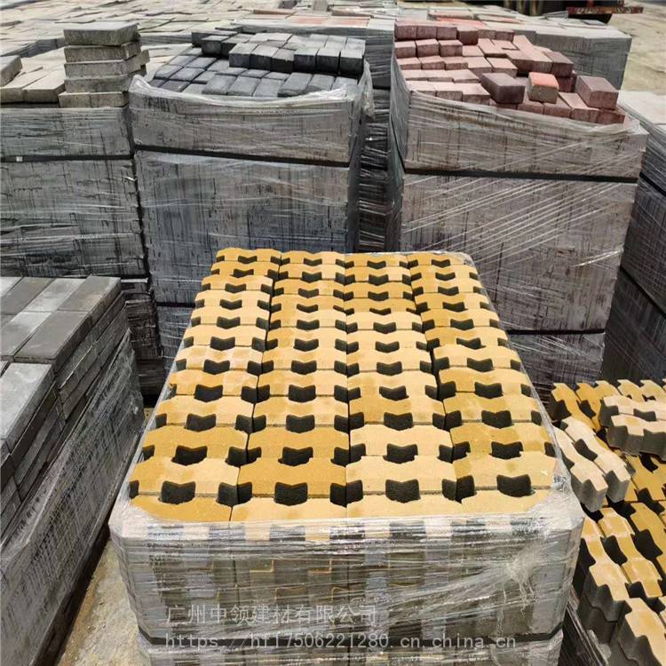 广州黄埔 多孔烧结砖 建材透水砖 现货供应 中领