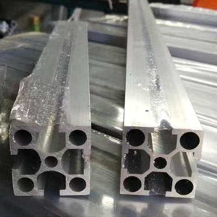 国标4080铝型材 4080加厚工业铝型材 支架用4040铝型材 龙腾金属图片