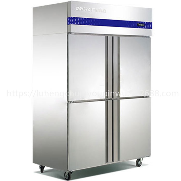 格林斯达四门高身冷冻柜 D1.0E4-GX 格林斯达商用四门冷冻柜 不锈钢直冷厨房冷冻冰箱
