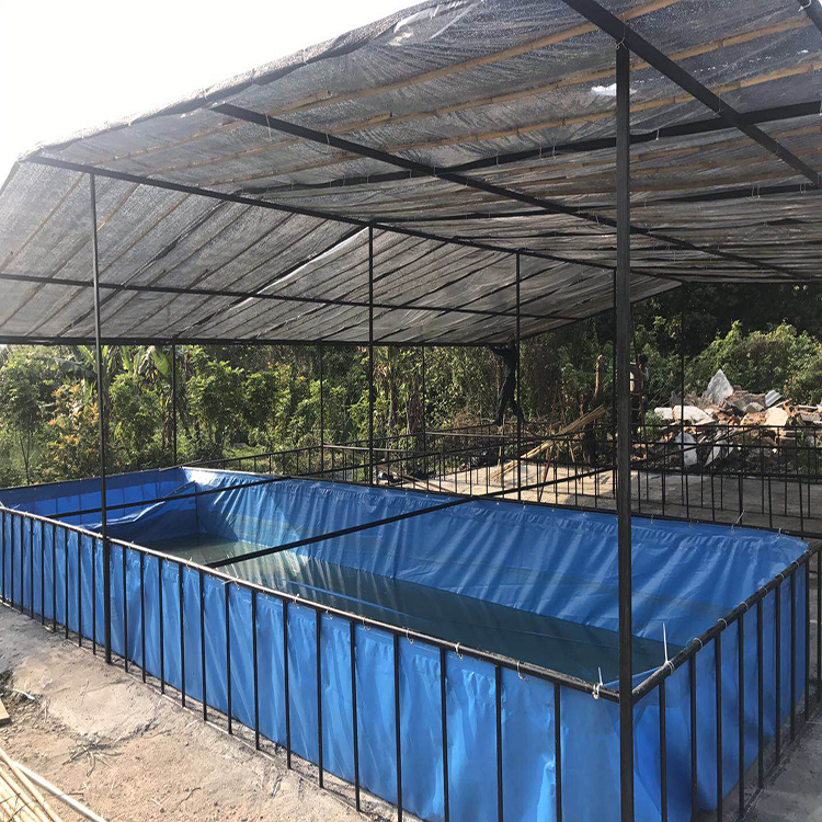 帆布污水池 海篷  便携式水池 帆布养殖池