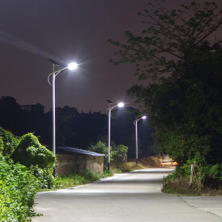 乾旭照明太阳能路灯新农村美丽6米 太阳能路灯照明工程 led太阳能小区道路灯