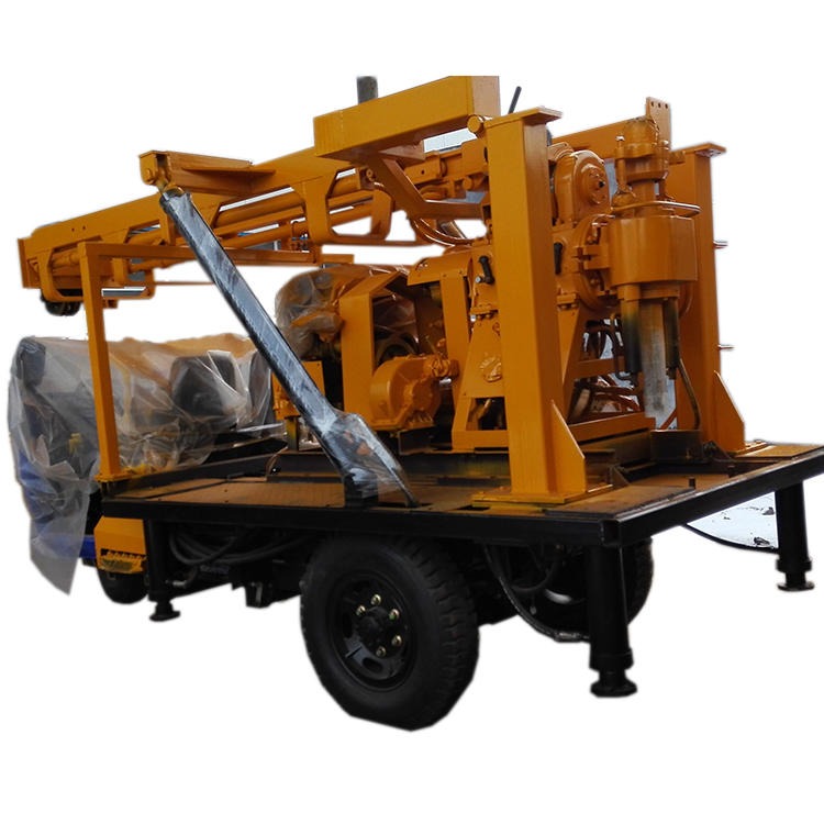 旭兴XYC-200型农用三轮车载打井钻机 静力触探/回转钻机一体化设备