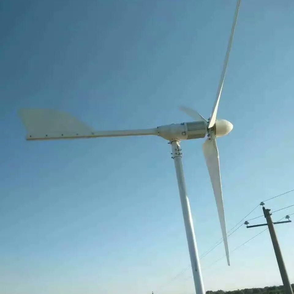 凤翔晟成环保新能源 500瓦小型风力发电机 家用风力发电机图片