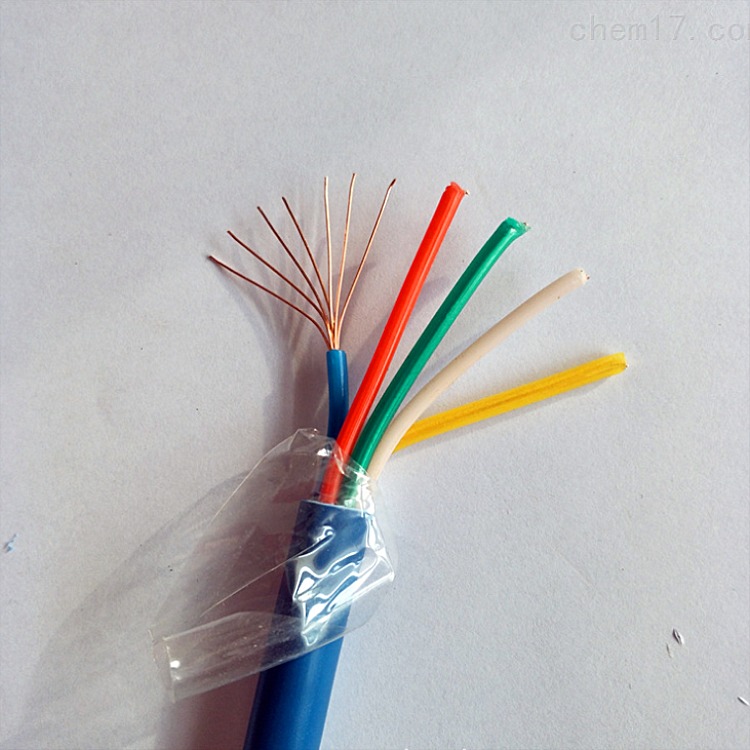 MHYV1X4X7/0.37矿用通信电缆蓝色护套