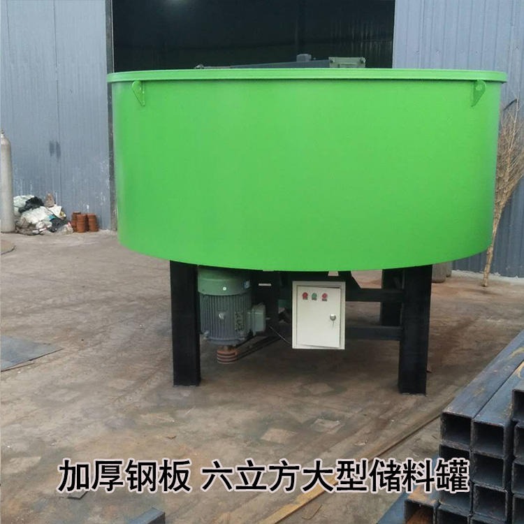 金福机械 专业生产5方新型立式水泥罐工地砂浆储存罐工地全自动五立方搅拌机储料罐