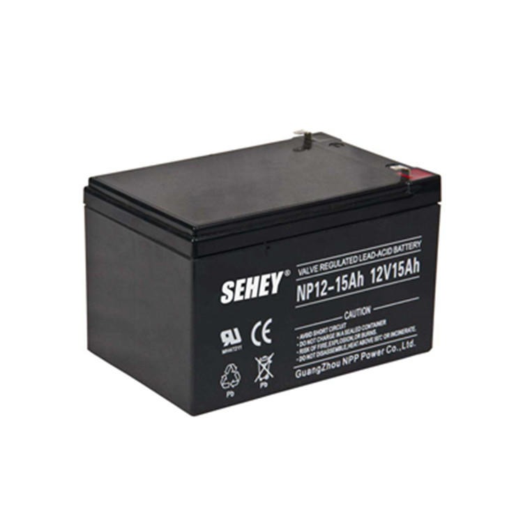 SEHEY蓄电池SH12-12 12V12AH音响 电梯 自动门禁电源