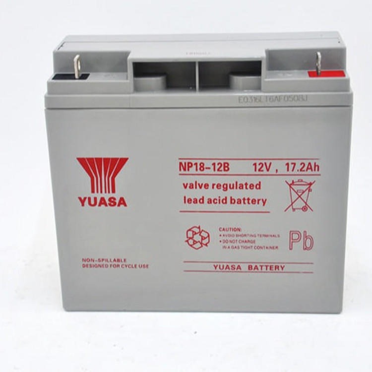 汤浅蓄电池 NPH18-12B 门禁警报器蓄电池 汤浅12V18AH ups电源专用蓄电池 铅酸免维护蓄电池图片