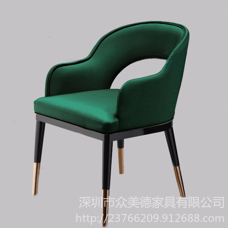 众美德定制休闲餐椅 设计师餐椅 CY-774咖啡厅椅子新款推荐