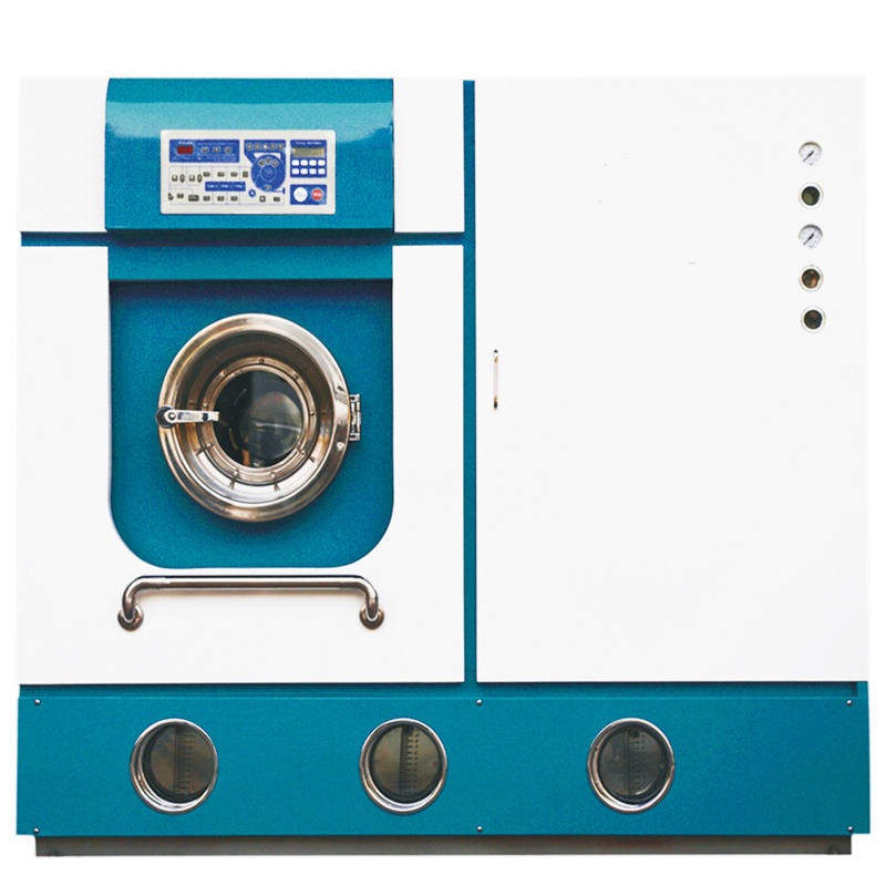 全套干洗店设备 全自动三缸十二过滤石油干洗机和小型干衣机