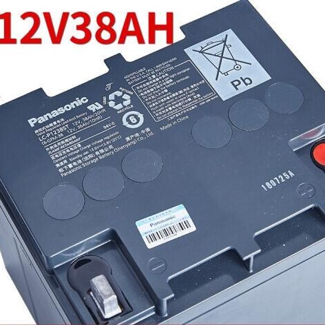松下蓄电池LC-P1238ST铅酸性免维护电池 松下蓄电池12V38AH储能应急电池 报价及技术参考