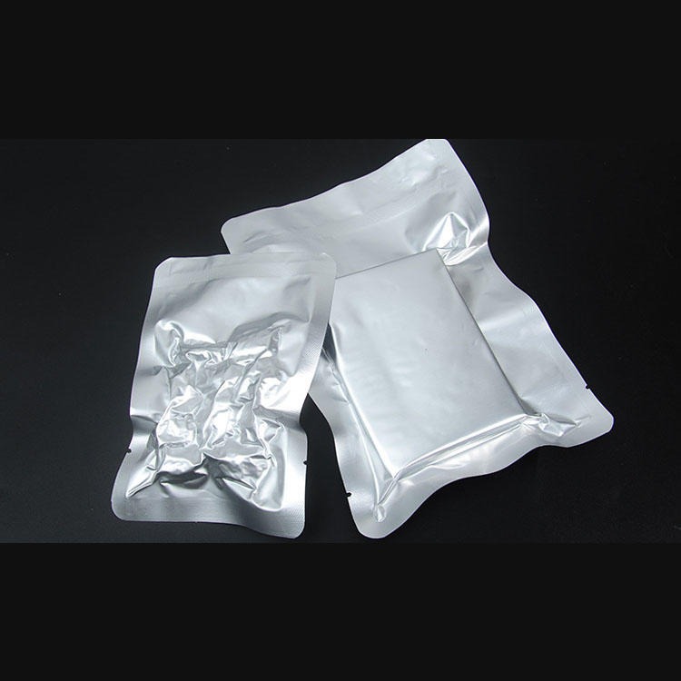 加厚铝箔真空袋平口真空袋纯铝复合光面食品真空袋茶叶膏药面膜袋图片