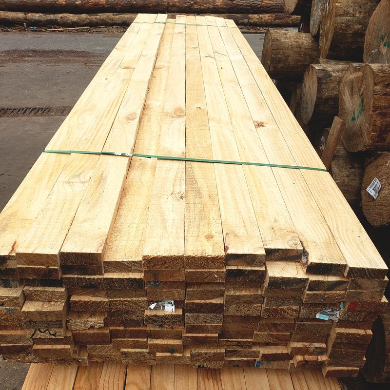 邦皓木材厂家供应实木板条40*120松木定制加工新西兰松木条易固定