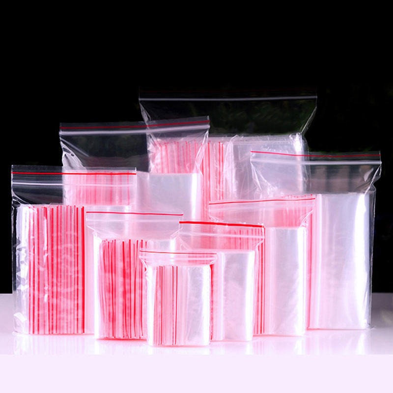 康利达塑料彩印包装自封袋 密封袋长方形自封袋透明食品自封袋