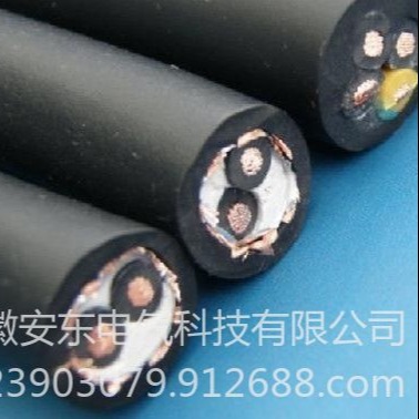 安东电缆 YC 4x10平方 国标重型橡套软电缆 橡套线  移动设备耐油专用线