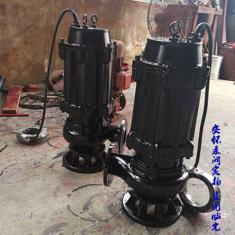 供应上海安怀QW65-20-10-1.5自动耦合潜水排污泵厂家