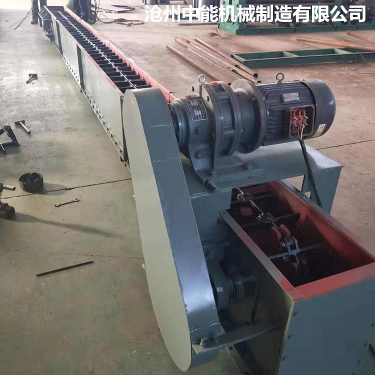 沧州中能FU270-28米链式输送机现货 拉链机埋刮板输送机报价