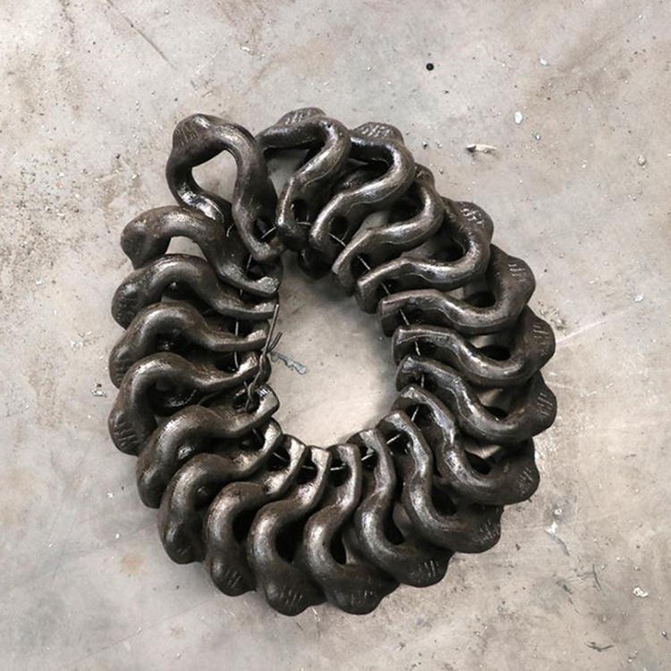 供应锰钢材质30T马蹄环 普煤出售开口式连接环马蹄环