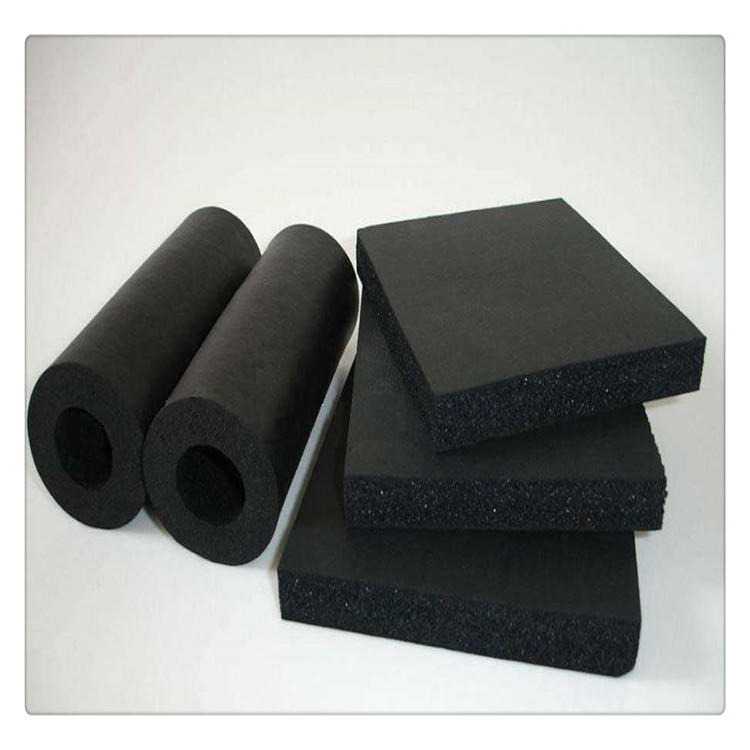 廊坊销售各种型号橡塑保温管 B2级贴铝箔橡塑海绵管 隔热橡塑管