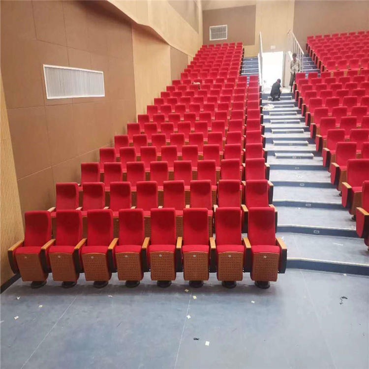 剧院大礼堂音乐厅公共折叠座椅联排座椅带水杯筒 巨豪排椅批发厂家