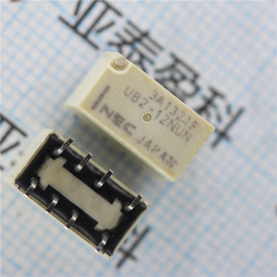 NEC继电器 UB2-12NUN-L UB2-12NUN 信号继电器 贴片8脚图片