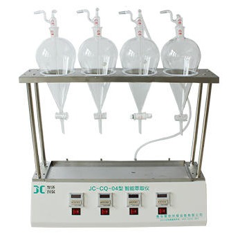 聚创JC-CQ-04型，液液萃取装置，“液-液”萃取中的手摇式萃取，独立工作，互不串气