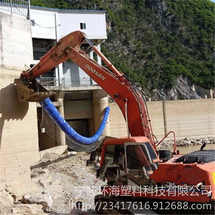 水电站拦截浮筒 直径60CM拦污浮体 水电站拦污浮桶金牌厂家图片