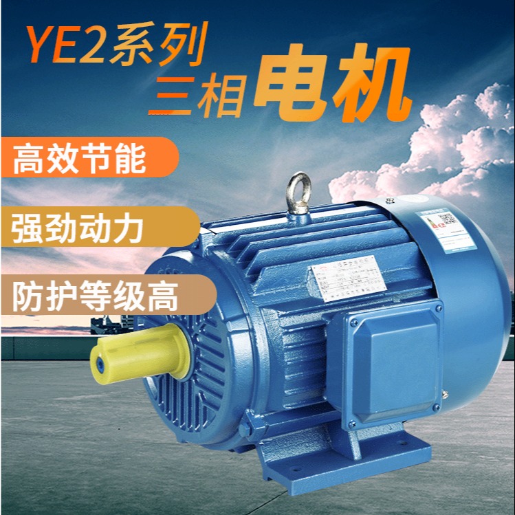 YE3电机交流  YE3 100L1-4三相异步电动机 2.2kw 节能二级能效马达380V