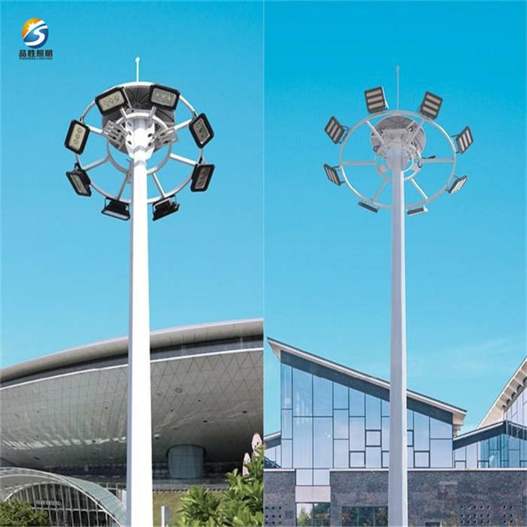 咸宁LED升降高杆灯 品胜新款广场高杆灯定制 15米18米整套价格