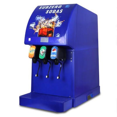 浩博三阀可乐机 商用全自动百事可乐机 冷饮机碳酸饮料机 橙汁雪碧机