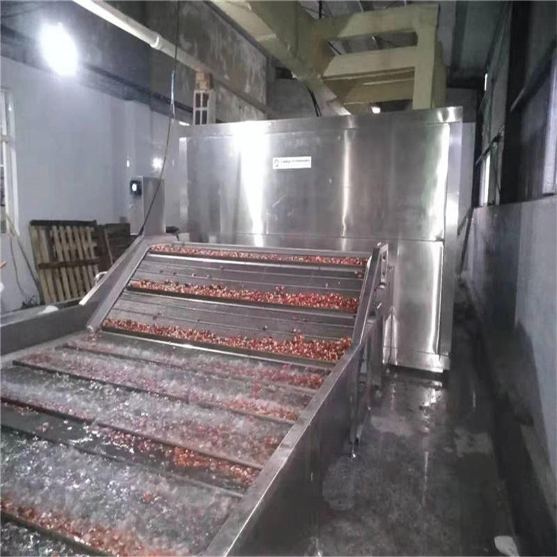 大型工业隧道式速冻机  单冻流水线  商用大型食品肉制品速冻机  YL永立