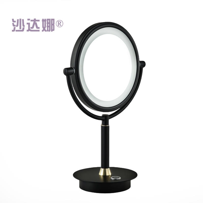 沙达娜化妆镜 单面化妆镜 便携式化妆镜 广东梳妆台美妆镜新款