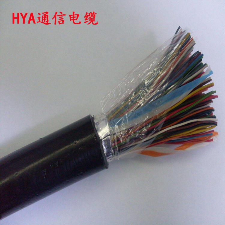 HYAC自承式通信电缆 HYA通信电缆 天联牌 100X2X0.5HYA53通信电缆